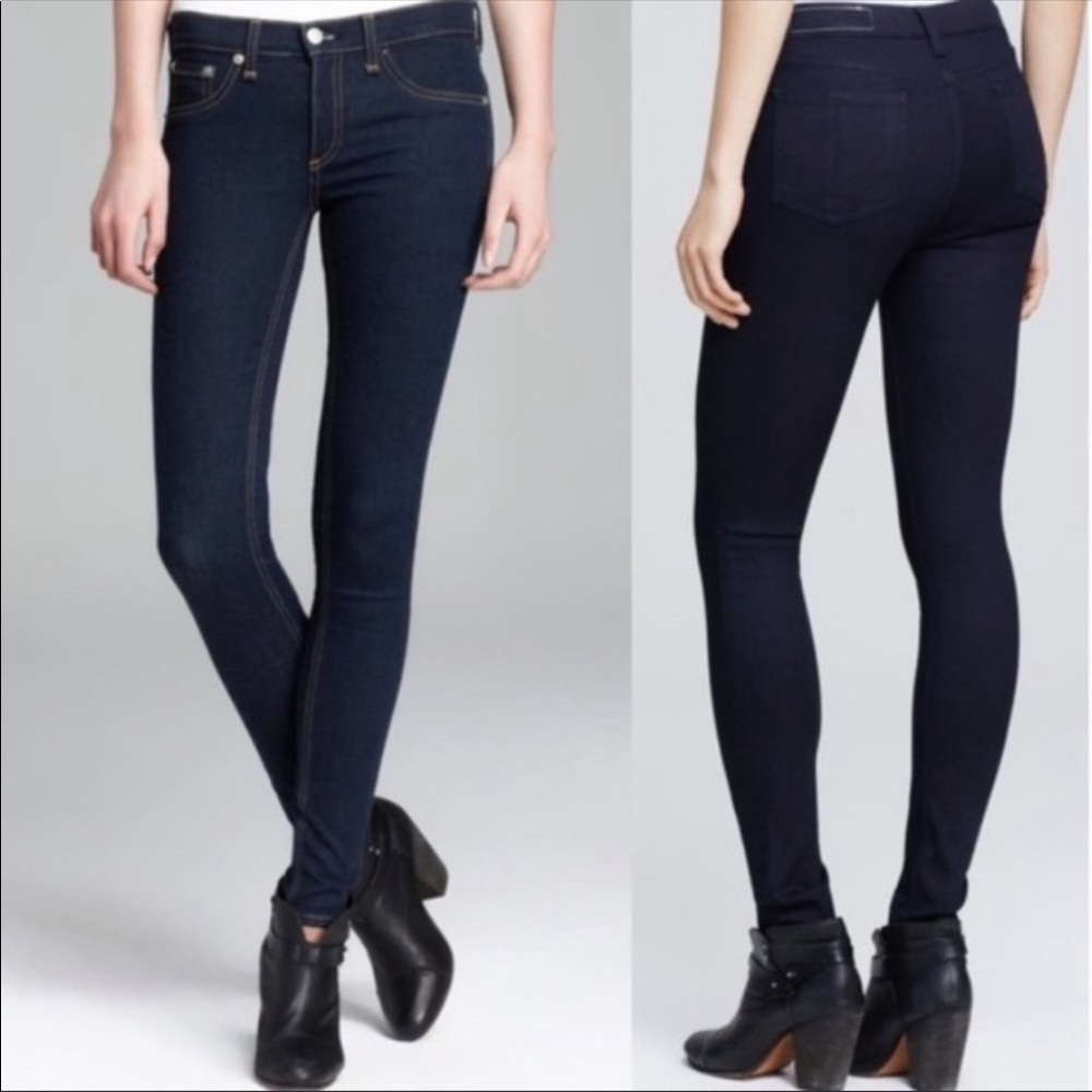 ❌ SOLD rag & bone The Legging Jeans Clean Indigo 25 NWOT